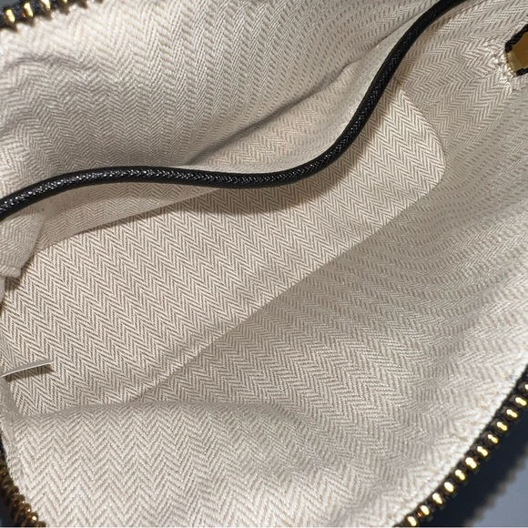 Tory Burch Emerson Dome Satchel Crossbody In Black - Picture 8 of 10